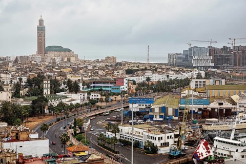 Casablanca skyline