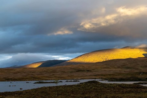 Sunset at Loch Ba