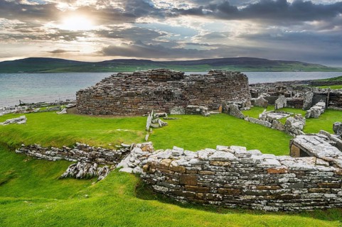 Iron age build Broch of Gurness
