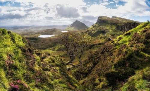 Quiraing Rock Landscape