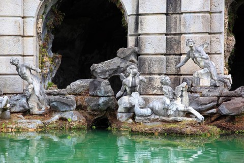 Aeolus Fountain in the Castle Park
