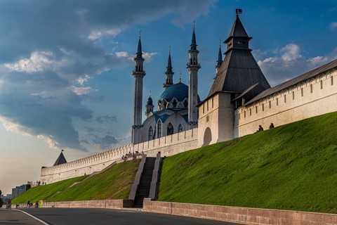 Kul Sharif Mosque in the Kremlin
