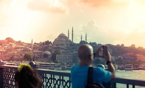 Galata Bridge favorite destination for visiting on Golden Horn