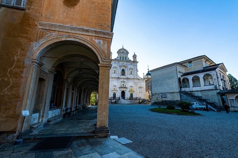 Unesco world heritage site Sacro Monte de Varallo