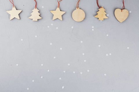 Wooden christmas toys table. Resolution and high quality beautiful photo