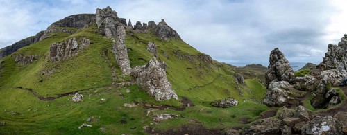 Quiraing Rock Landscape