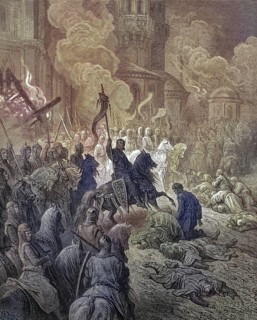 Entry of the Crusaders into Constantinople