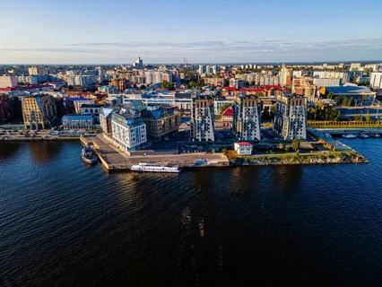 Aerial of Arkhangelsk