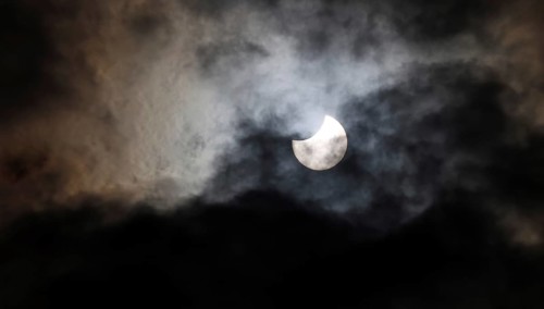 Partial solar eclipse
