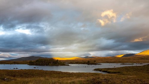 Sunset at Loch Ba