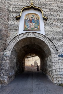 The kremlin of the Unesco site Pskov