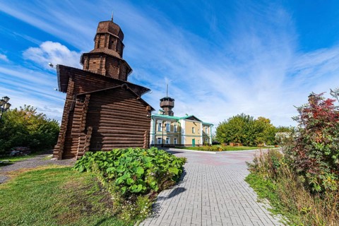 Renovated fort of Tomsk