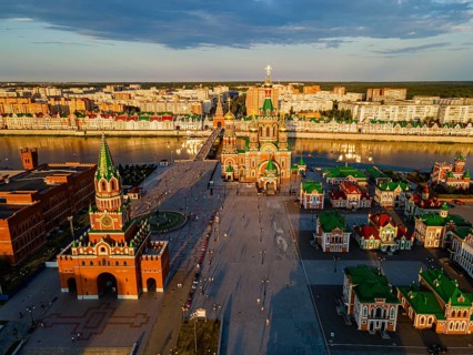 Aerial of Yoshkar-Ola