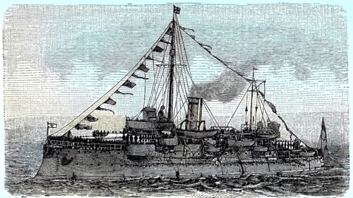 Armoured Ship King William I Germany