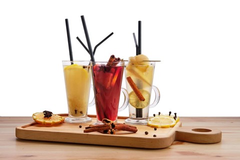 Hot fruit drinks