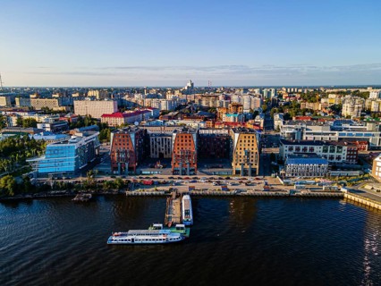 Aerial of Arkhangelsk
