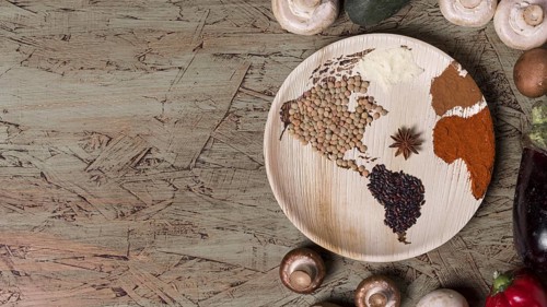 Top view food frame with copy space. Resolution and high quality beautiful photo