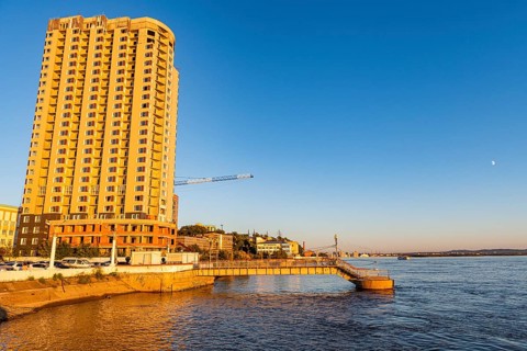 Khabarovsk on the Amur river
