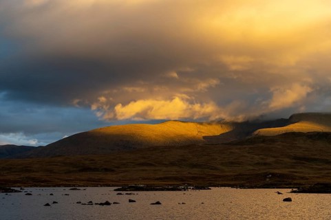 Sunset at Loch Ba