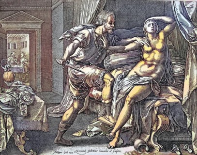 The rape of Lucretia