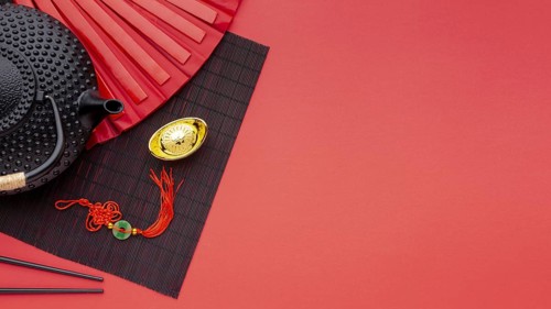 Teapot pendant chinese new year. Resolution and high quality beautiful photo