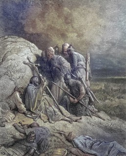 The conversion of captured peasants by the knights of the Fourth Crusade