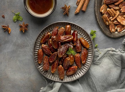 View dates nuts arrangement. Resolution and high quality beautiful photo