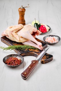 Ingredients for chicken broth