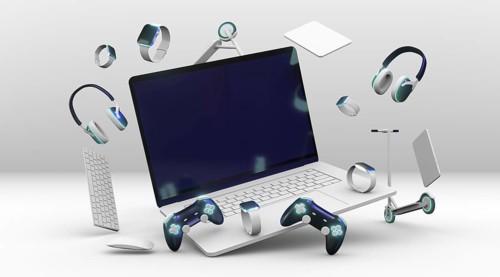 Cyber monday event with controllers