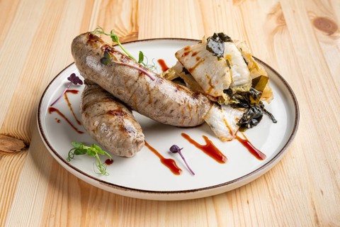 Fried Weisswurst