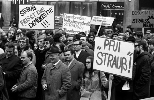 During the election campaign for the 1969 Bundestag elections