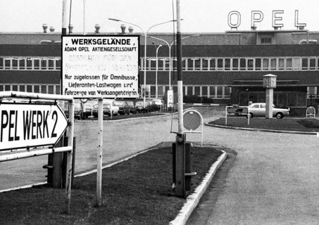 The Opel plant in Bochum