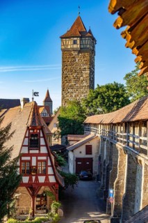 Historic town wall with Roedertor