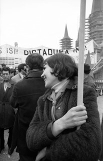 Spanish guest workers and German students demonstrated in Bonn in 1970 against the oppression of the Franco dictatorship
