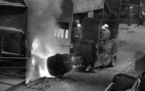 The production of steel products