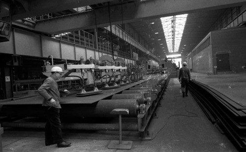 The Thyssen pipe mill