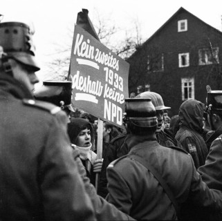 Several hundred demonstrators