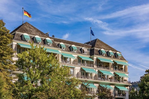 Luxury hotel and five-star Brenners Park-Hotel and Spa on Lichtentaler Allee
