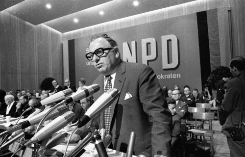 The party congress of the radical right-wing NPD