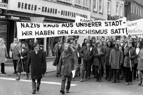 The 5th party congress of the radical right-wing NPD