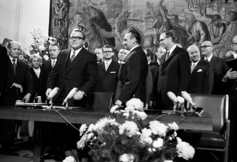 As part of the SPD/FDP coalition's policy of detente