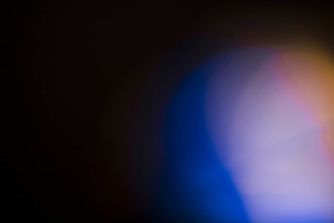 Bright light black background