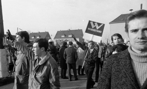The NPD's right-wing radical action Resistance was a nationwide response to Willy Brandt's 1970 policy of understanding with the East