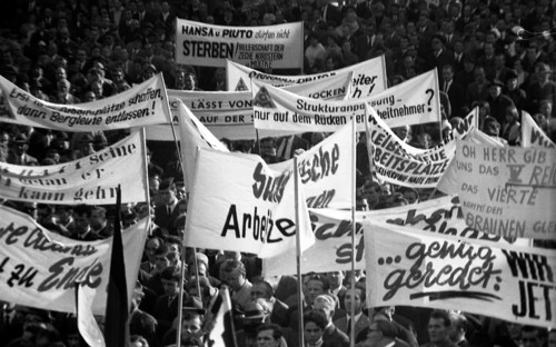 A wave of outrage swept the Ruhr area when the Hansa mine was closed