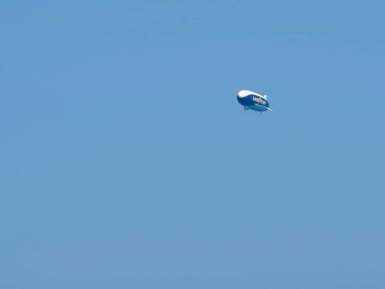 Zeppelin in the sky