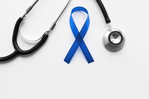 Blue ribbon stethoscope