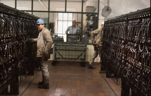 Here in Recklinghausen 10. 8. Herten 12. Gelsenkirchen 24. and Luenen 24. 10. of the year 1987 were unsuccessful. Sometimes the faces of the miners speak for themselves. Ruhr area. The Dwemonstzration...