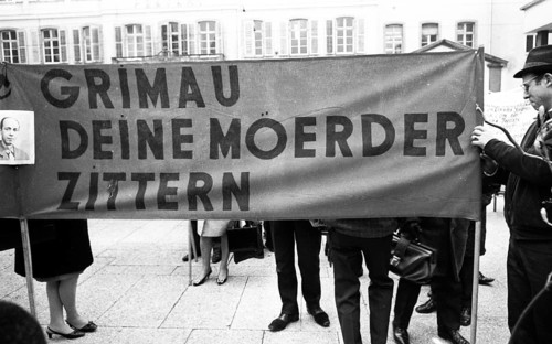 Spanish guest workers and German students demonstrated in Bonn in 1970 against the oppression of the Franco dictatorship