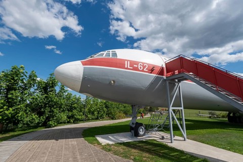 Ilyushin 62 of the airline Interflug