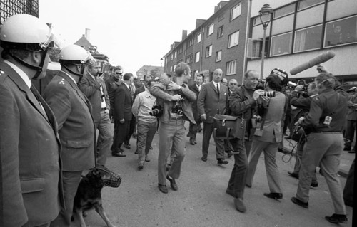 Election campaign appearances in 1969 by the radical right-wing NPD